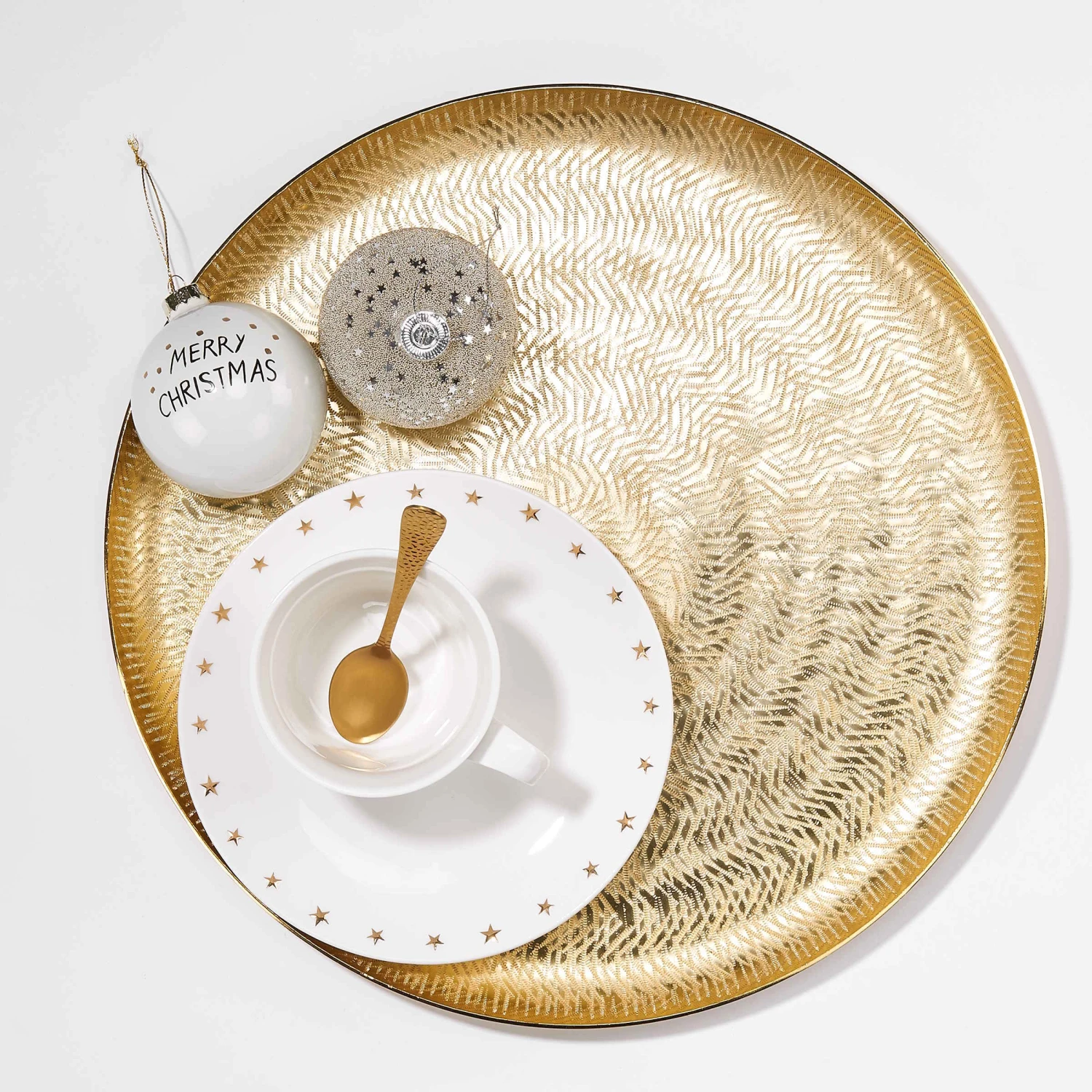 Deko-Teller Ø38cm GOLDEN STAR In Gold - Image 3