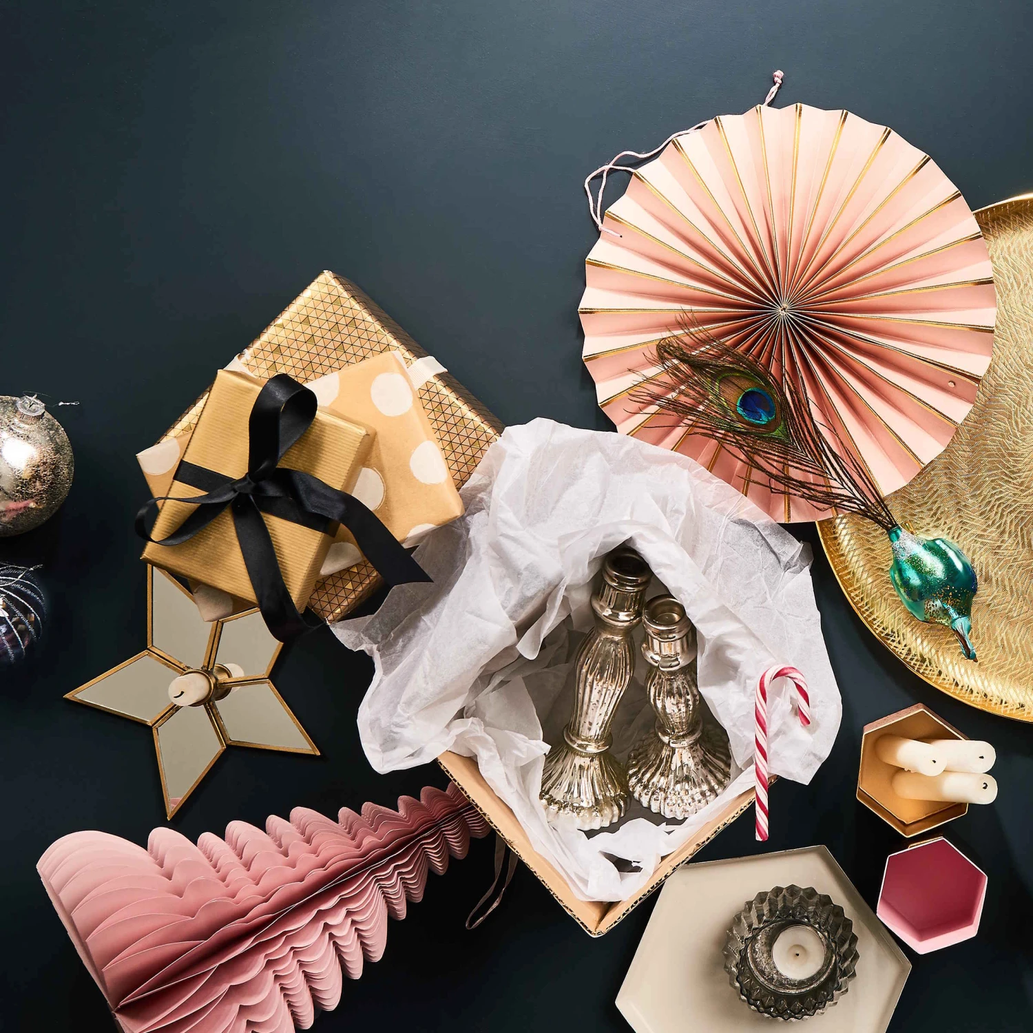 Deko-Teller Ø38cm GOLDEN STAR In Gold - Image 4