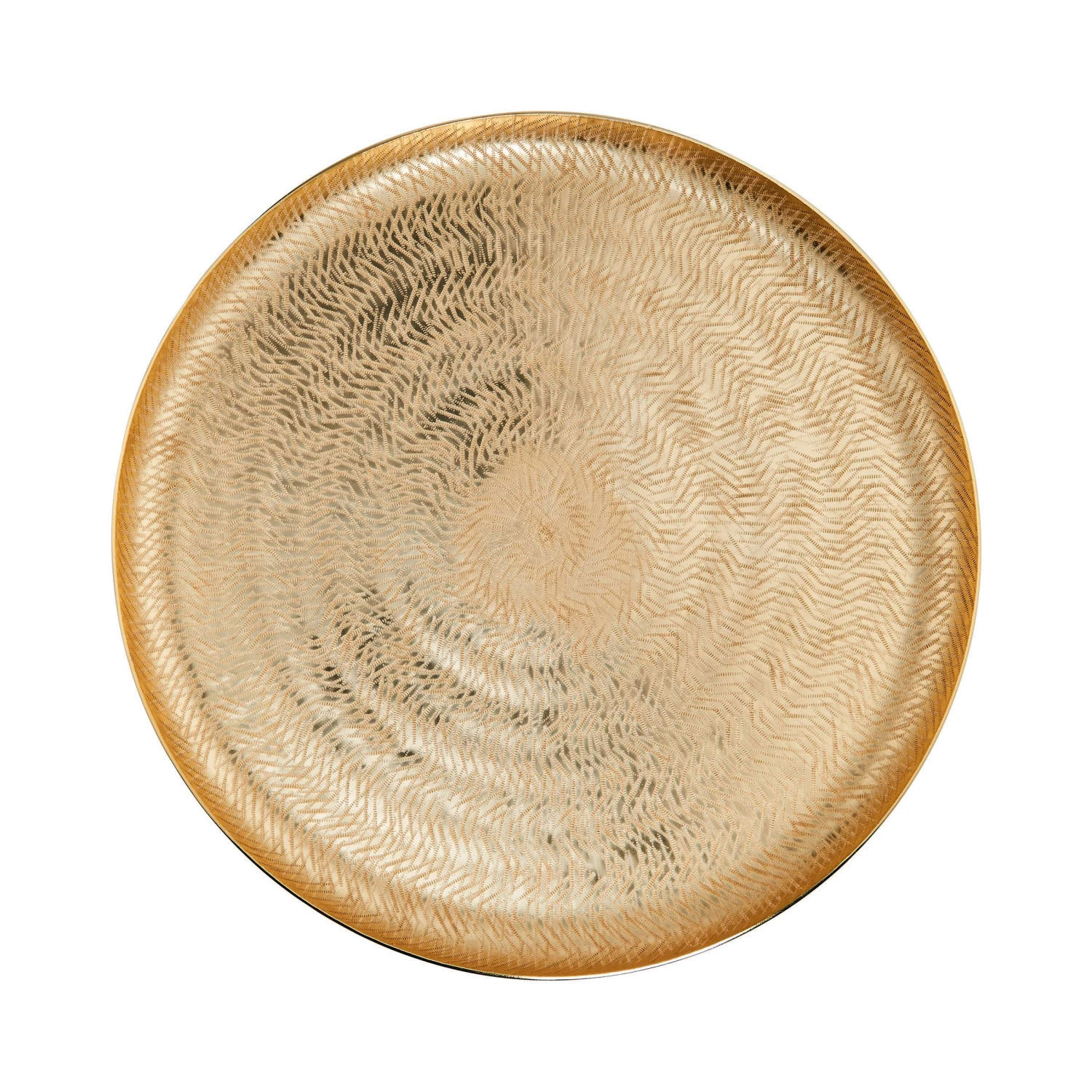 Deko-Teller Ø38cm GOLDEN STAR In Gold