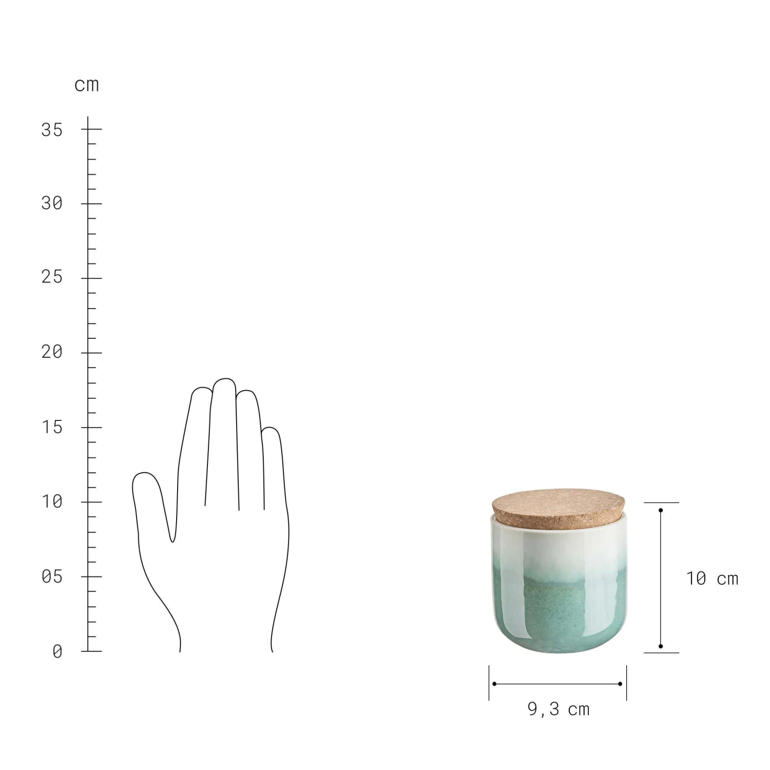 Duftkerze Green Tea Aus Sojawachs SCENTS OF HOME In Grün - Image 3