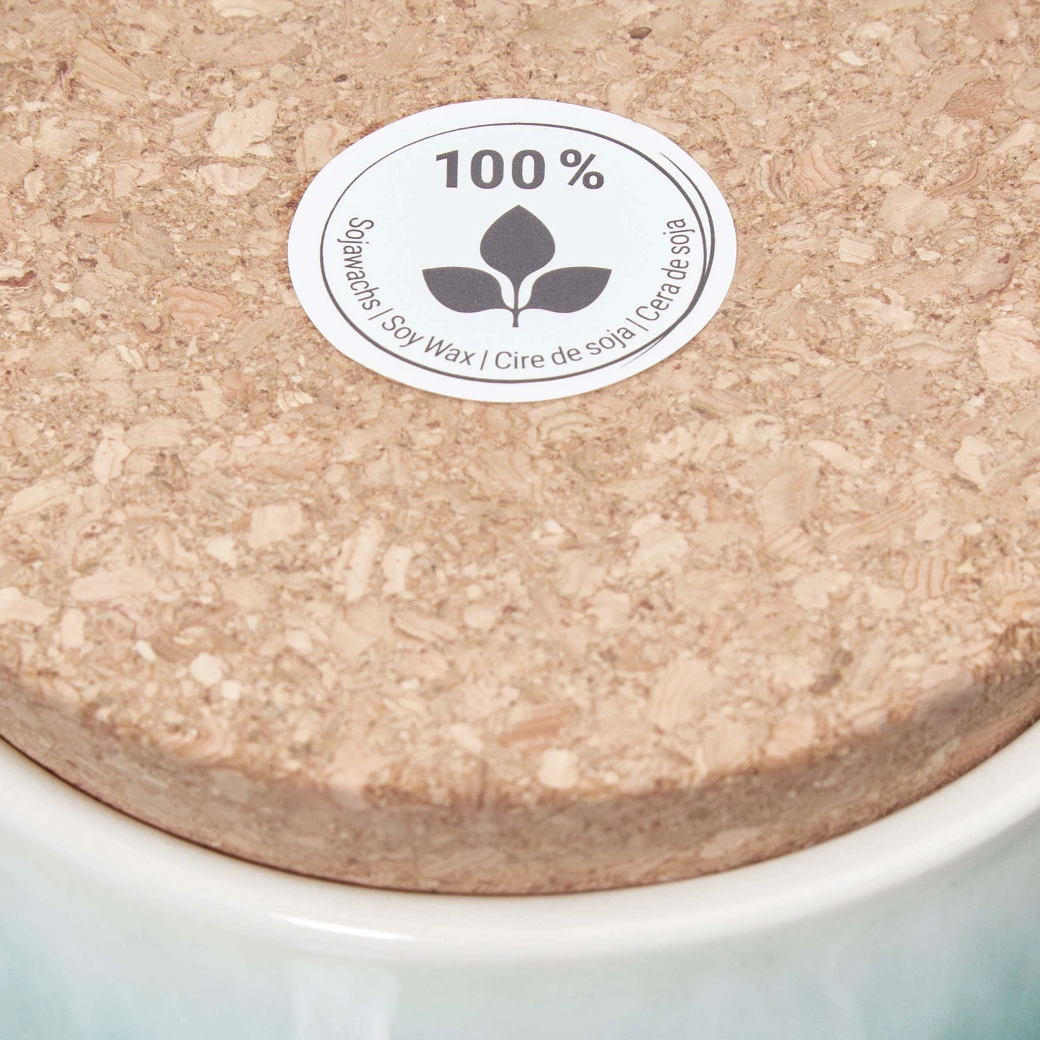 Duftkerze Green Tea Aus Sojawachs SCENTS OF HOME In Grün - Image 4