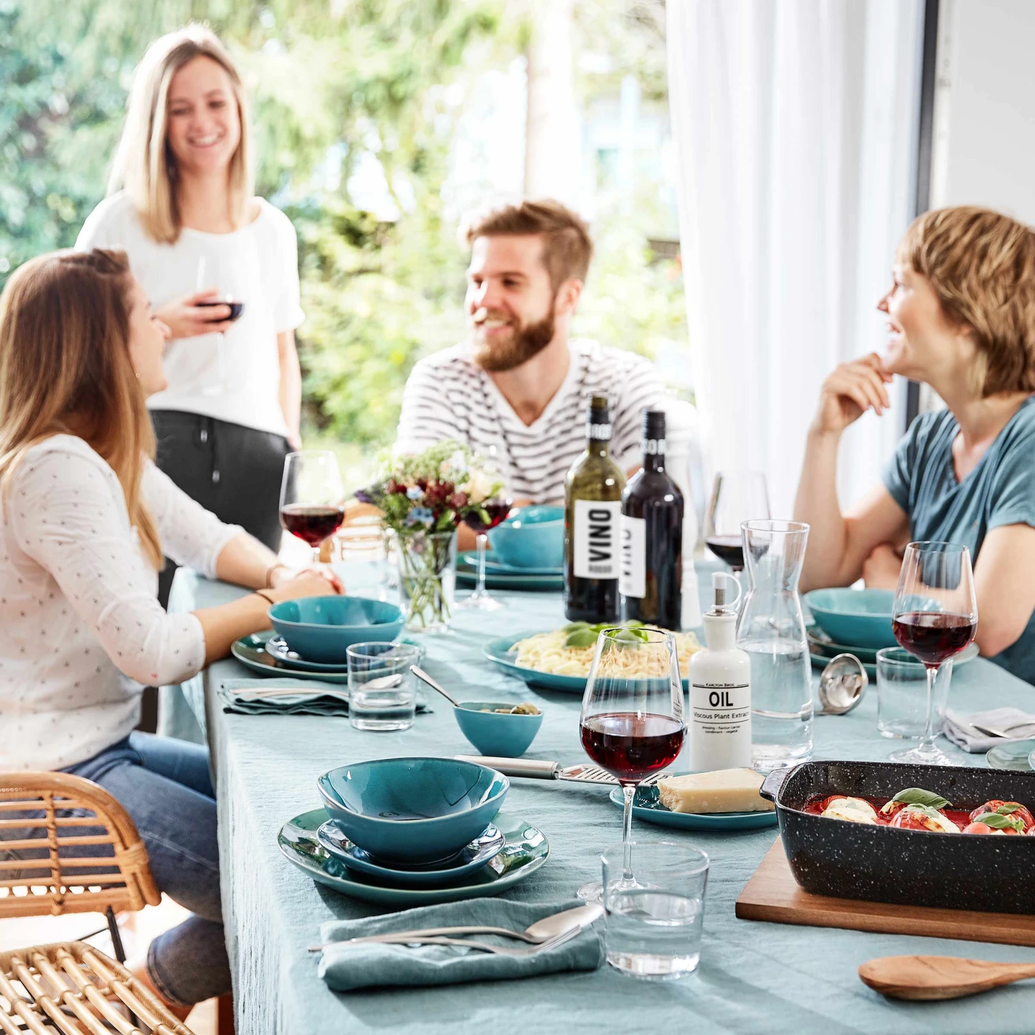 Geschirr-Set Zum Dinner 12-tlg. DE LA ROYA In Blau - Image 11