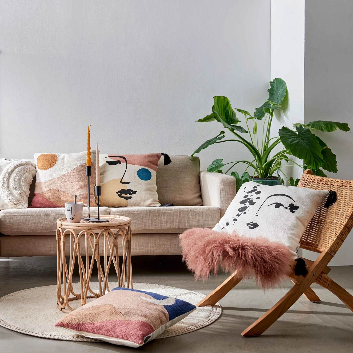 Kissen L 50 X B 50cm MOONSHINE In Bunt - Image 2