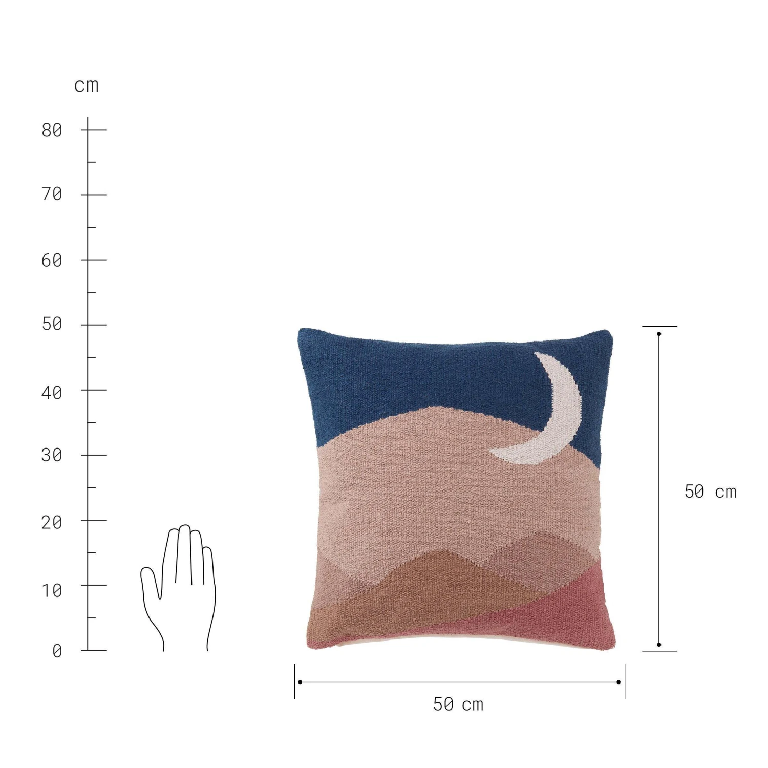 Kissen L 50 X B 50cm MOONSHINE In Bunt - Image 3