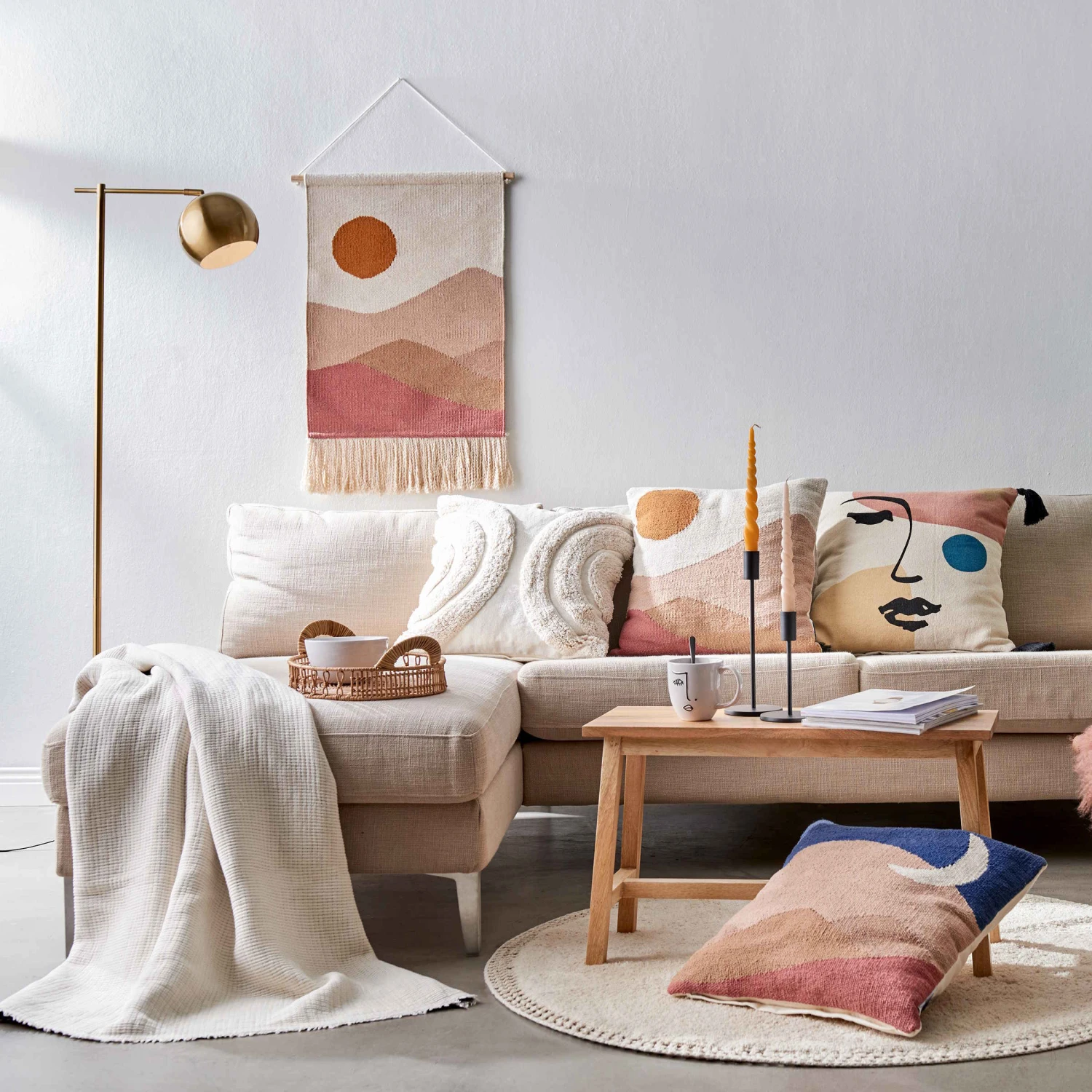 Kissen L 50 X B 50cm MOONSHINE In Bunt - Image 6