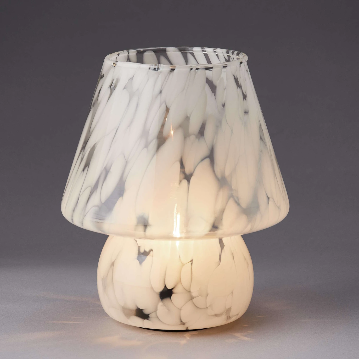 LED Leuchte Höhe 21cm MISS MARBLE In Hellblau - Image 2