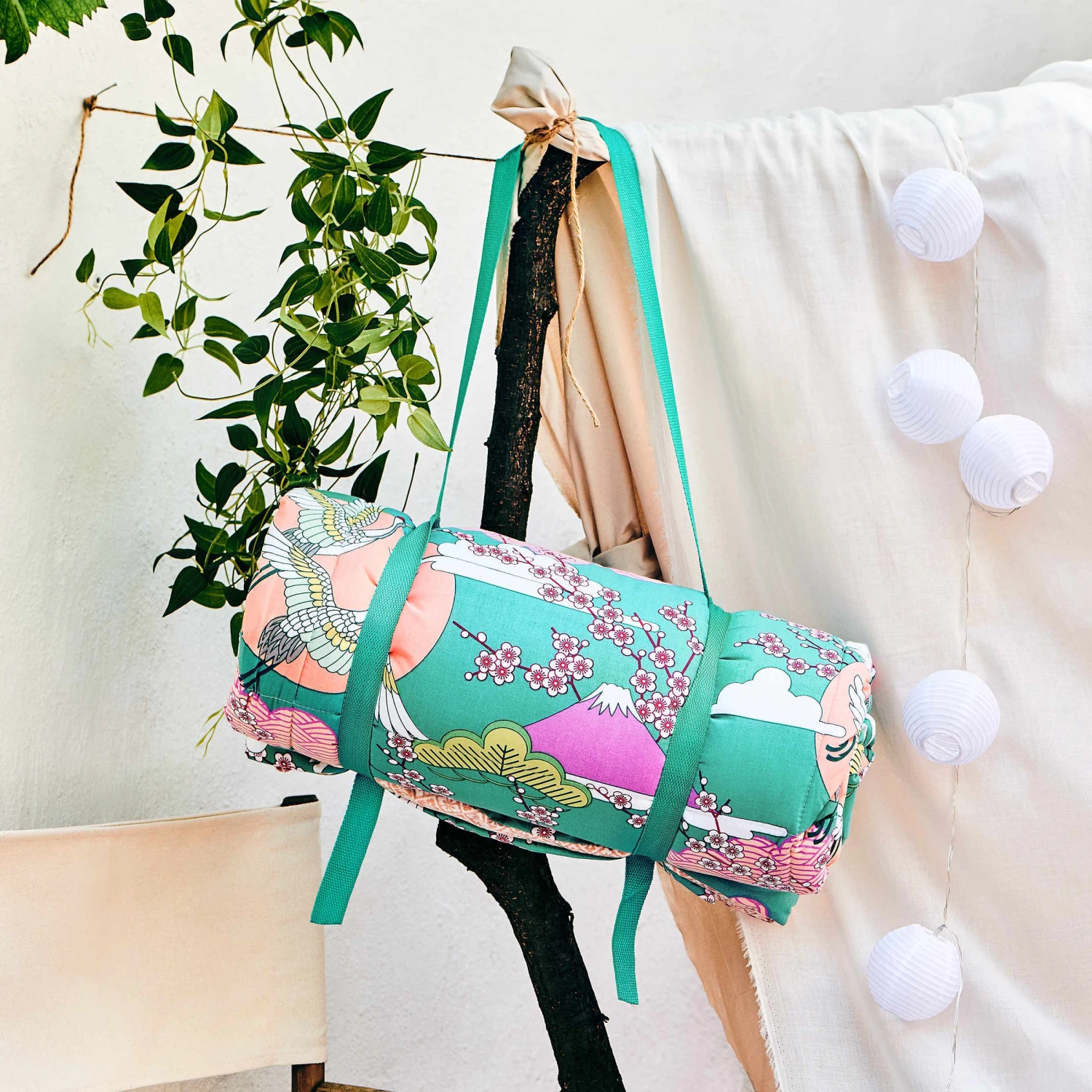 Picknickdecke Japan B 140 X T 180cm PICNIC DELUXE In Bunt - Image 6