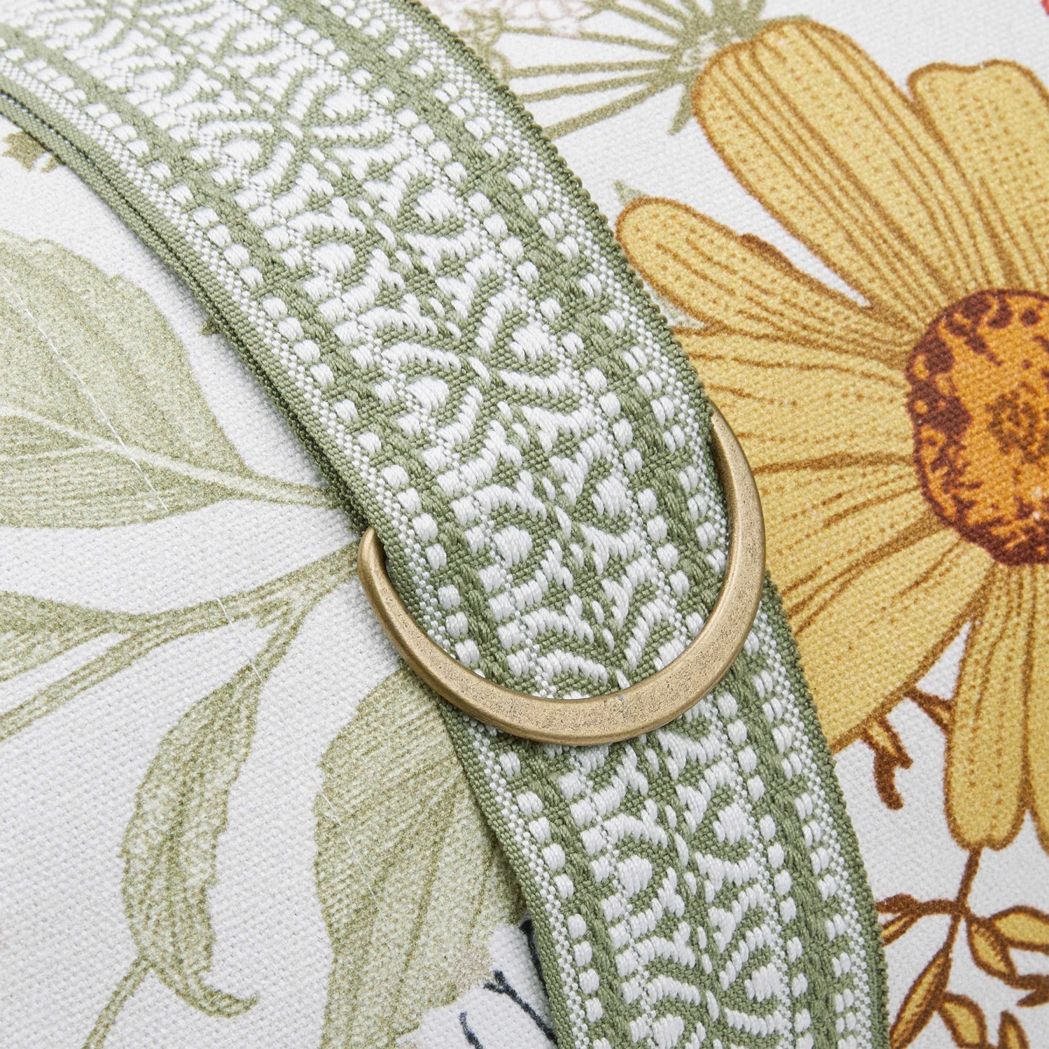 Picknickdecke L 175 X B 154cm BETWEEN FLOWERS In Creme - Image 6