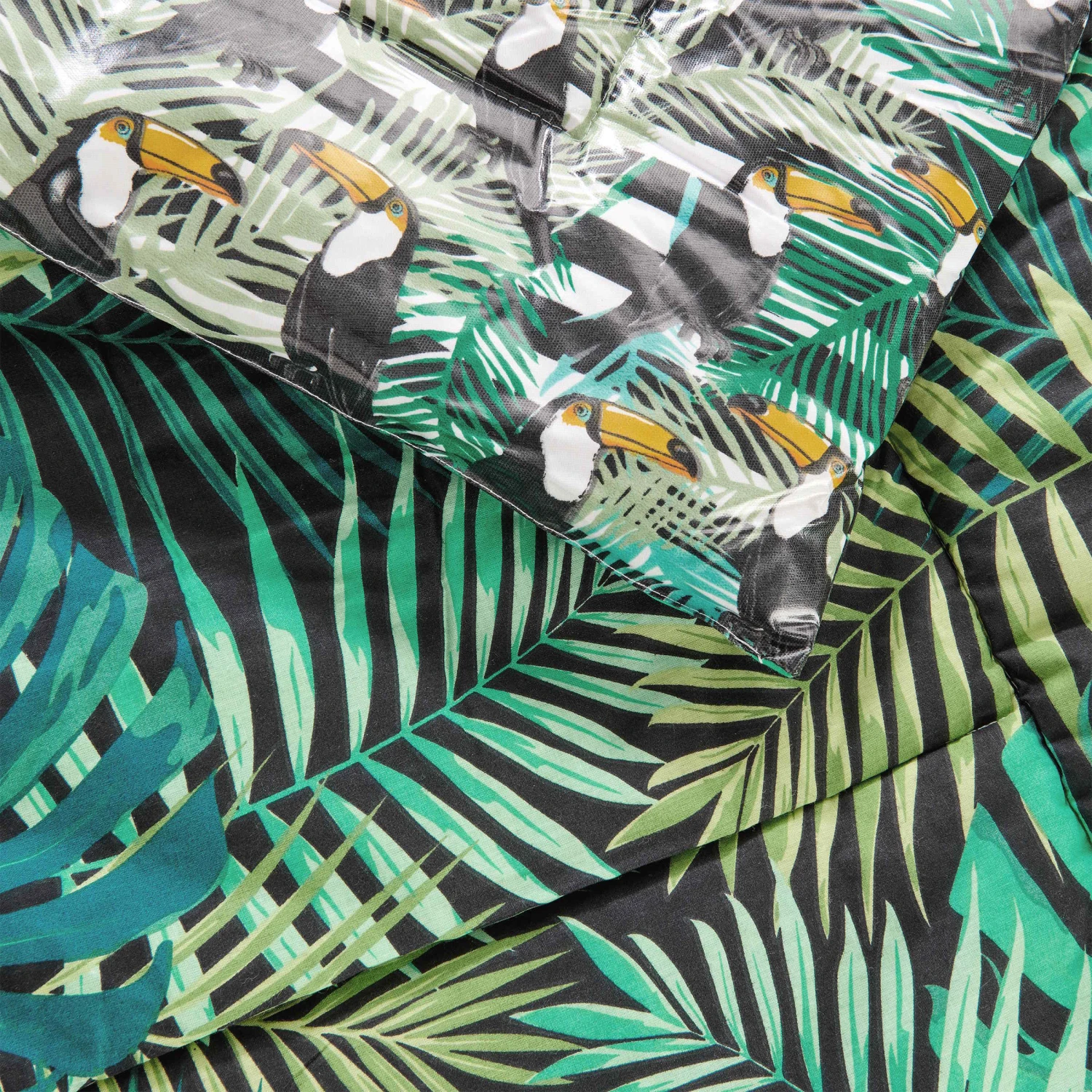 Picknickdecke Tukan B 140 X T 180cm PICNIC DELUXE In Grün - Image 5