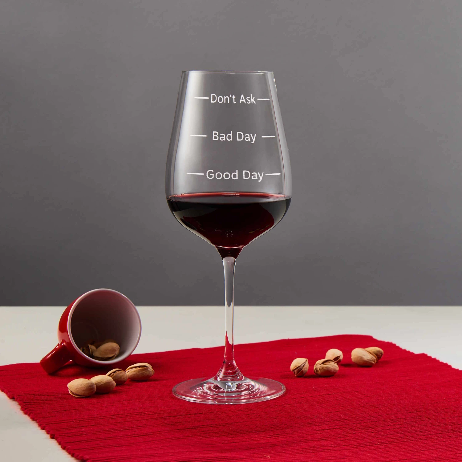 Weinglas 480 Ml DON`T ASK In Transparent - Image 2