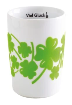 Glücksbotschafter Becher "touch! Kleeblatt" In Apfelgrün - 0,35 L