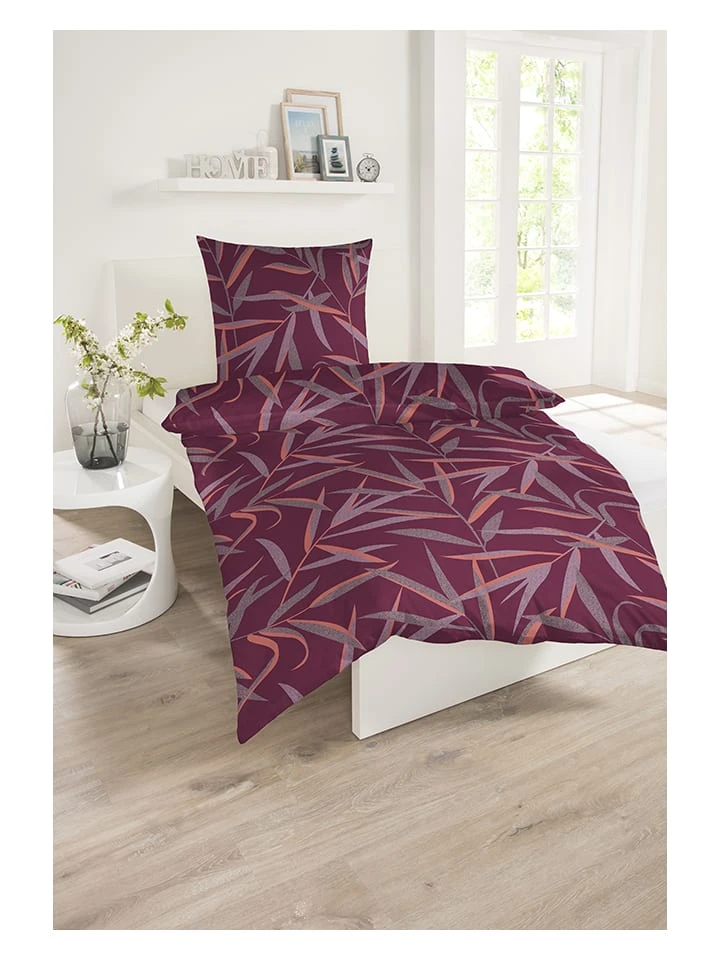 Schiesser Renforcé-Bettwäsche-Set "Lia" In Lila - Image 2