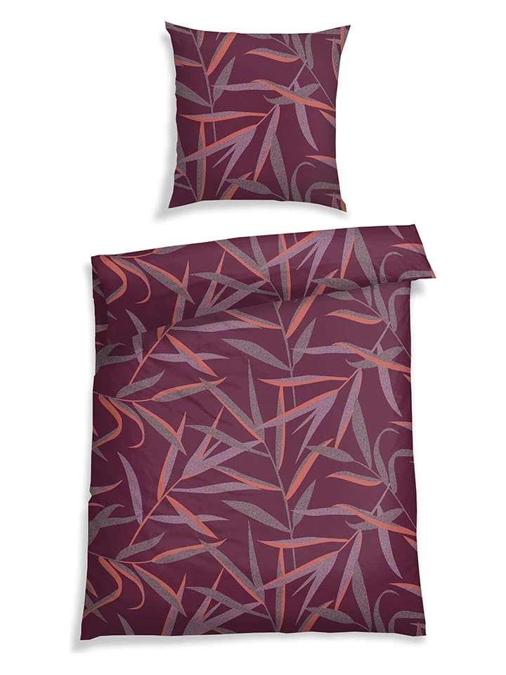 Schiesser Renforcé-Bettwäsche-Set "Lia" In Lila