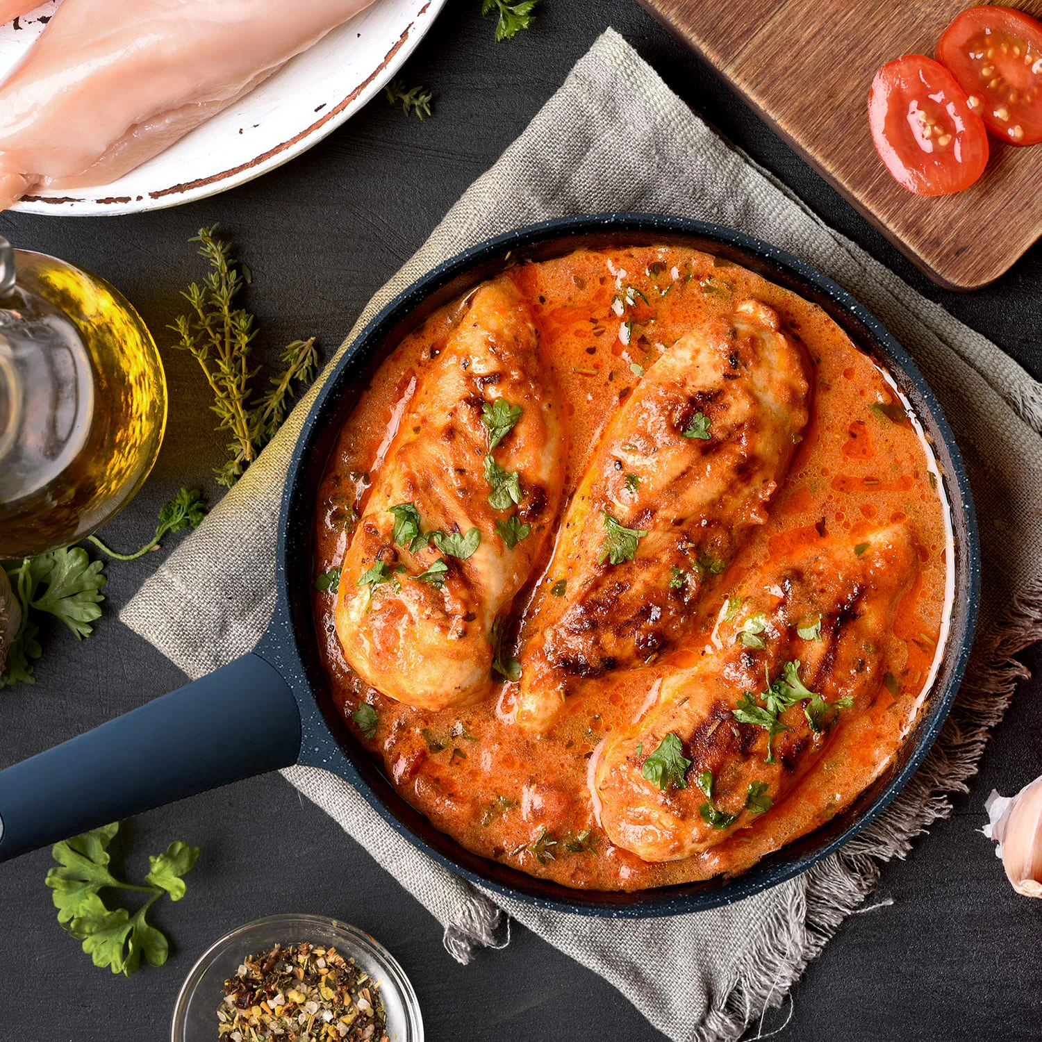 Antihaft-Aluminiumguss-Pfanne Die Mittlere Ø 28 Cm - Image 3