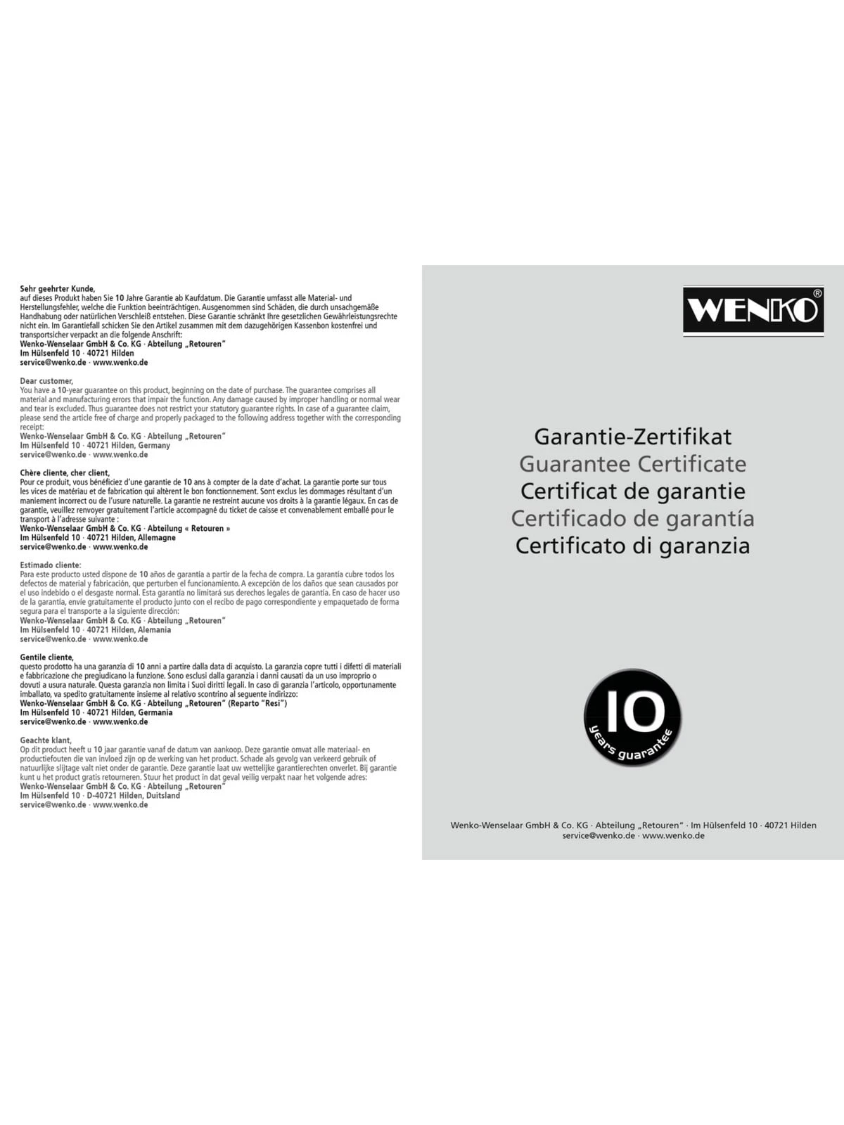 Wenko Alu-Design Klapptrittleiter 4-stufig Weiß In Weiß - Image 10