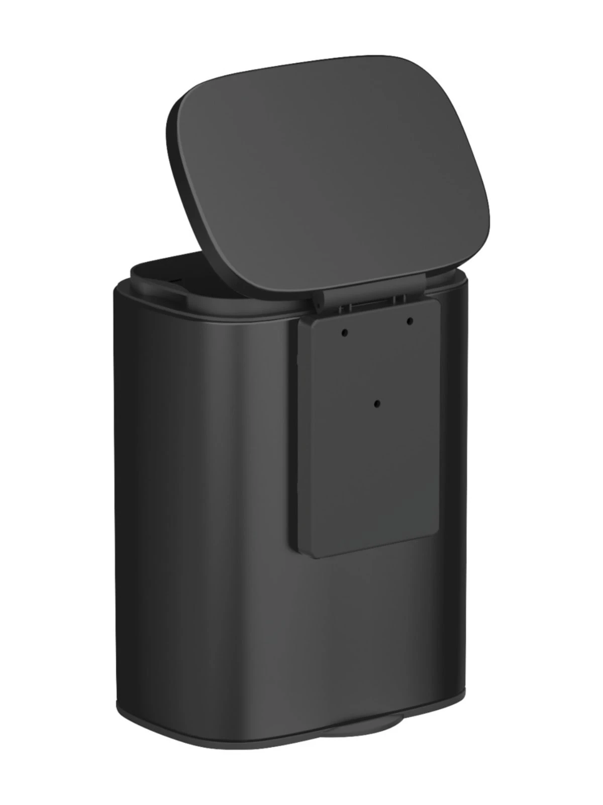 Wenko Wand-Kosmetikeimer Sare Schwarz 5 L In Schwarz - Image 4